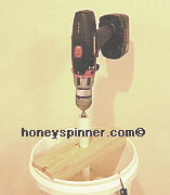 Drill Honey Extractor